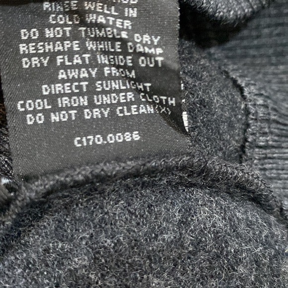 Marcs men’s shirt jacket size large wool blend zippered - Picture 9 of 9